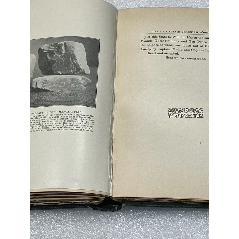1902 Life of Captain Jeremiah O'Brien FIRST EDITION Revolutionary War Navy Maine